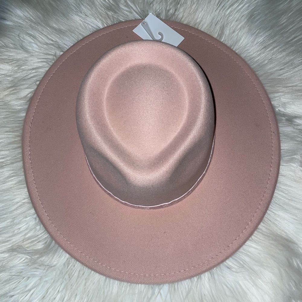 Pink fedora forever 21 light pink